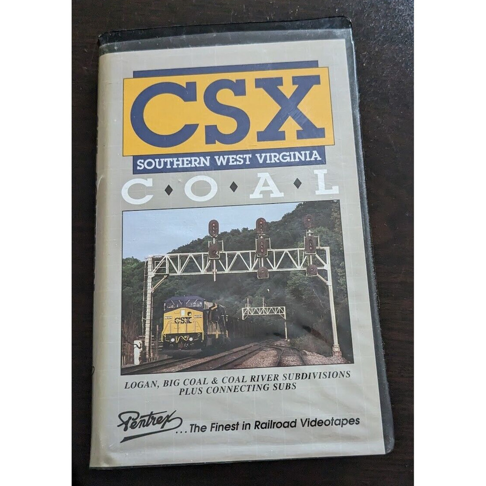 CSX South West Virginia Coal Beautiful Train Relaxing VHS Tape